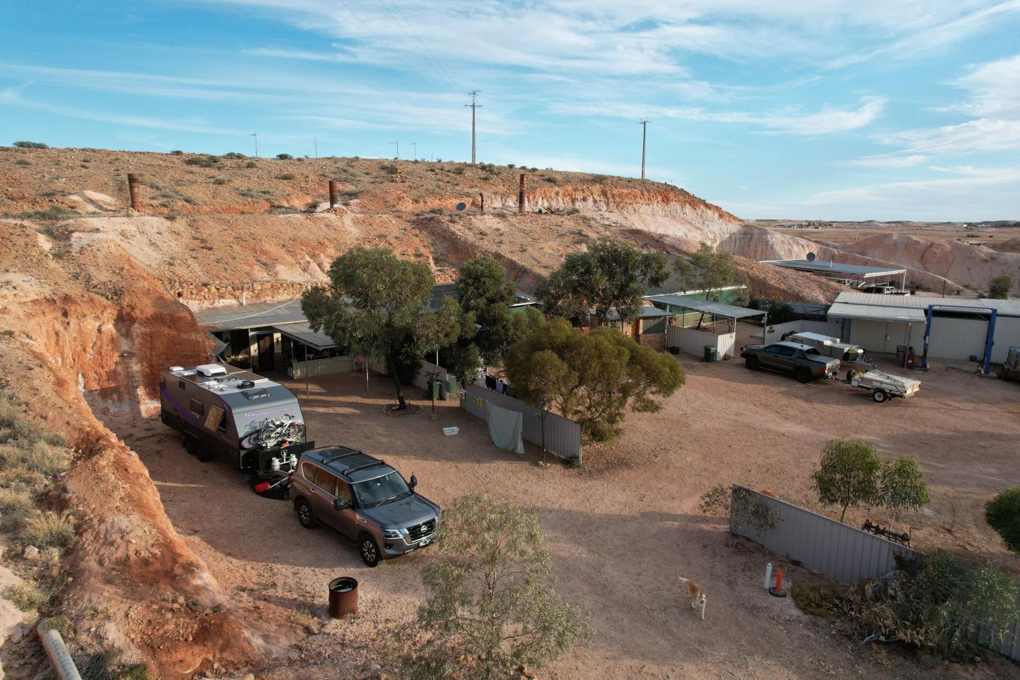 Dinky Di'S Dugout Villa Coober Pedy Eksteriør billede